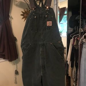 Carhartt lined bibs